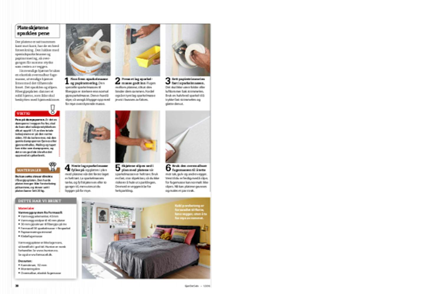 Isolerte veggplater Isolerte veggplater